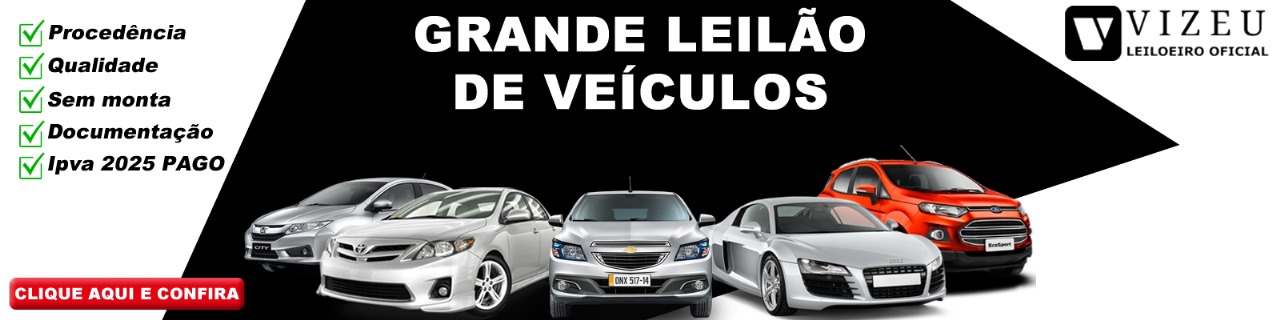 LEILÕES DE VEICULOS 